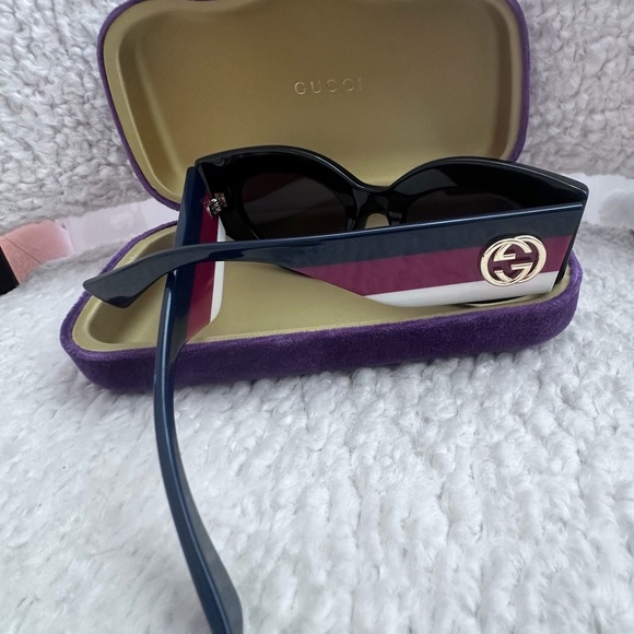 Gucci Accessories - Authentic Gucci Women's Black and Purple Sunglasses